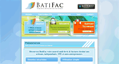 Desktop Screenshot of batifac.com